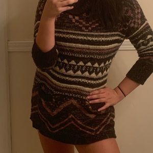 Lucky Brand Knit Sweater Dress